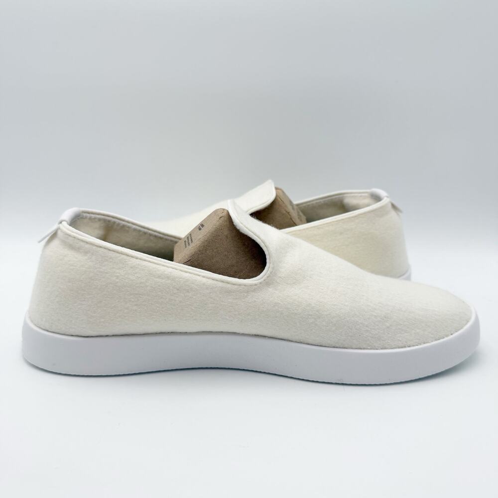 AllBirds Mens Wool Lounger Casual Sneakers Size 8 EU 40.5 White Slip On NIB - Picture 4 of 12
